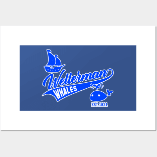 Wellerman Whales Baseball Team Posters and Art